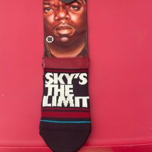NWT Notorious B.I.G. X Stance Sky's The Limit Crew Socks